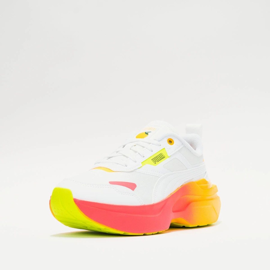 Sneakers | * Puma Kosmo Rider (W) White/Lime Squeeze