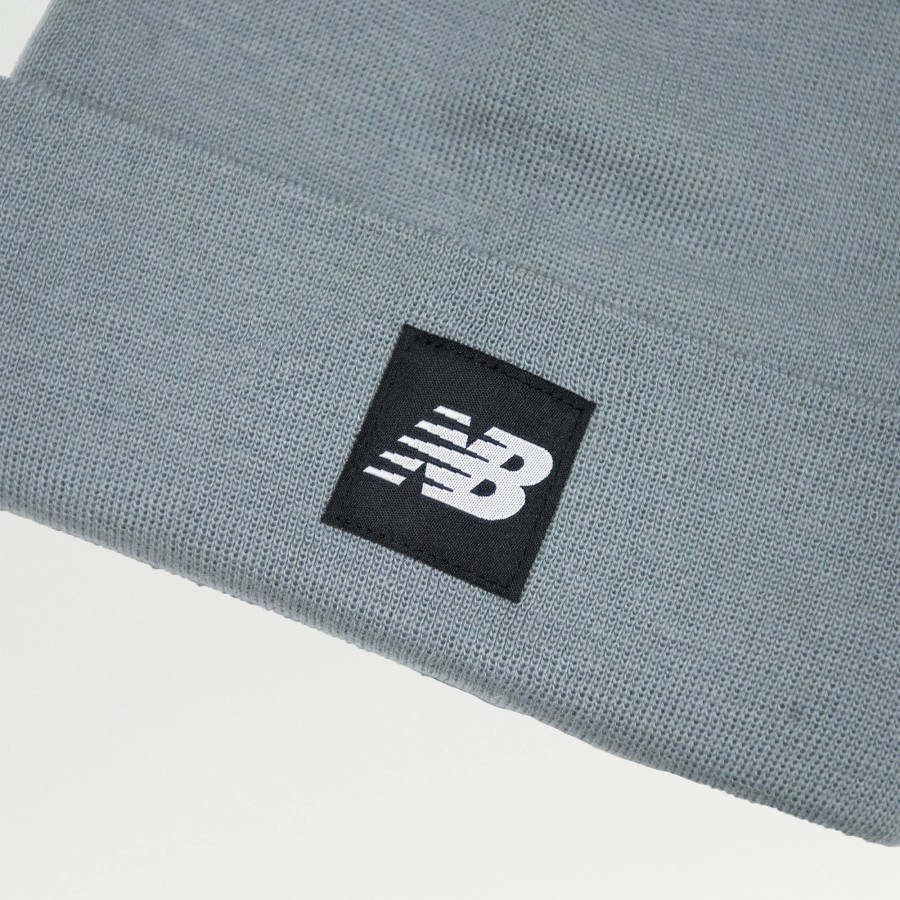 Knit | * New Balance Cuffed Knit Beanie Slate