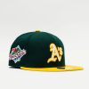 Fitted | * New Era Mlb Oakland Athletics Letterman Fitted 59Fifty Fitted Green