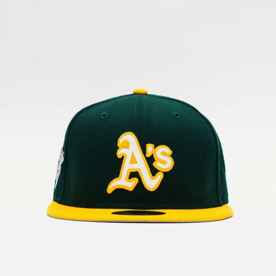 Fitted | * New Era Mlb Oakland Athletics Letterman Fitted 59Fifty Fitted Green