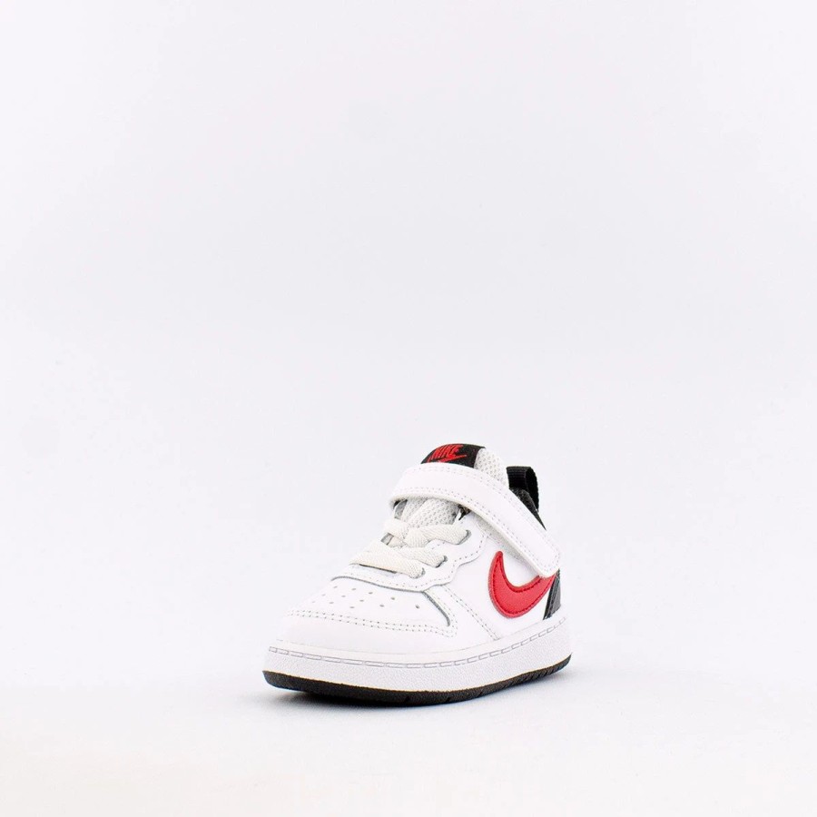 Infant / Toddler | * Nike Court Borough Low 2 (Infant/Toddler) White/University Red-Black