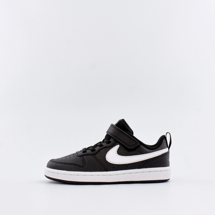 Lil' Kids | * Nike Court Borough Low 2 (Lil' Kids) Black/White