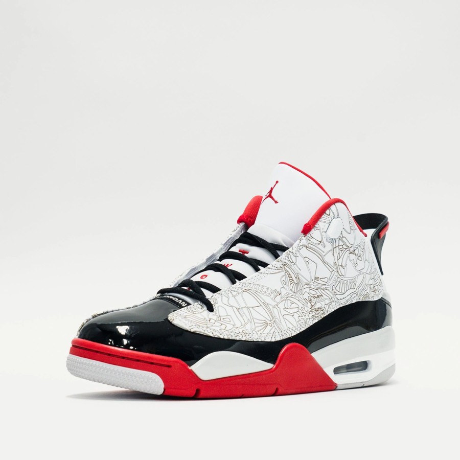 Sneakers | * Jordan Dub Zero White/Black/Neutral Grey/True Red