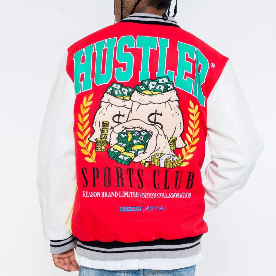 Outerwear | * Reason Hustler Varsity Jacket Multi