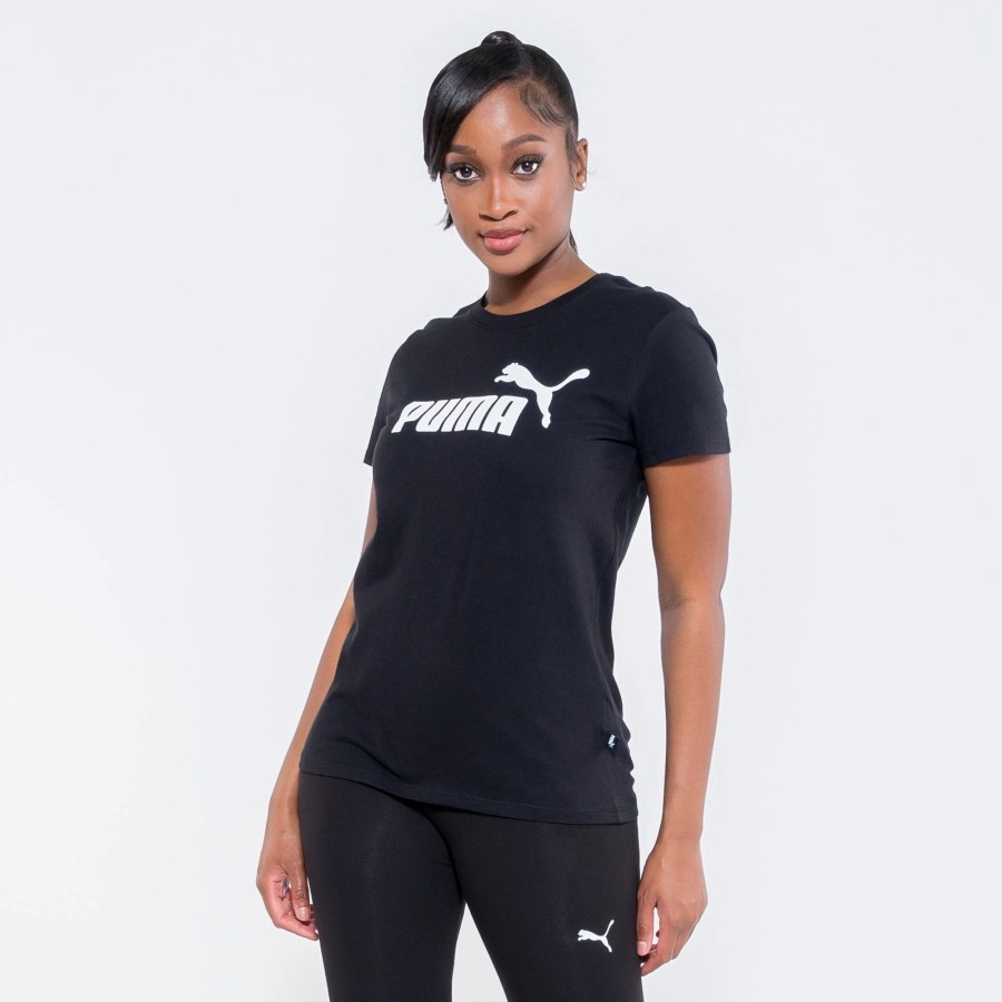 Tops | * Puma Essentials Logo Tee Puma Black