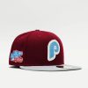 Fitted | * New Era Mlb Philadelphia Phillies Letterman Fitted 59Fifty Fitted Maroon