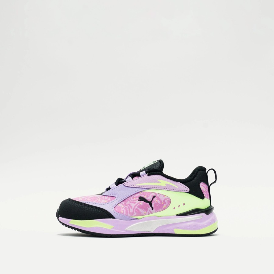 Lil' Kids | * Puma Rs-Fast Space Glam (Lil' Kids) Orchid Black/Purple