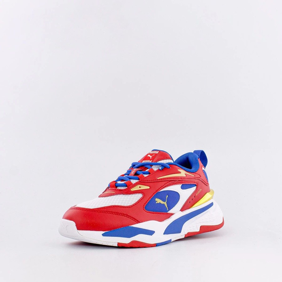 Big Kids | * Puma Rs-Fast Rwb Ac (Big Kids) White/Red/Strong Blue