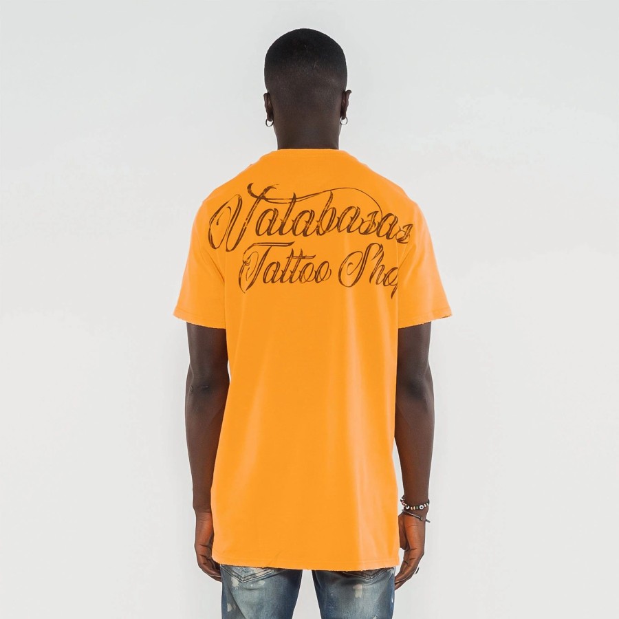 Tees | * Valabasas Snake Tat Tee Vintage Orange