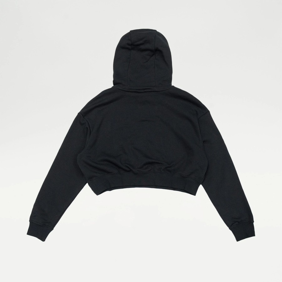 Tops | * Nike Stardust Pullover Croptop Hoodie Black