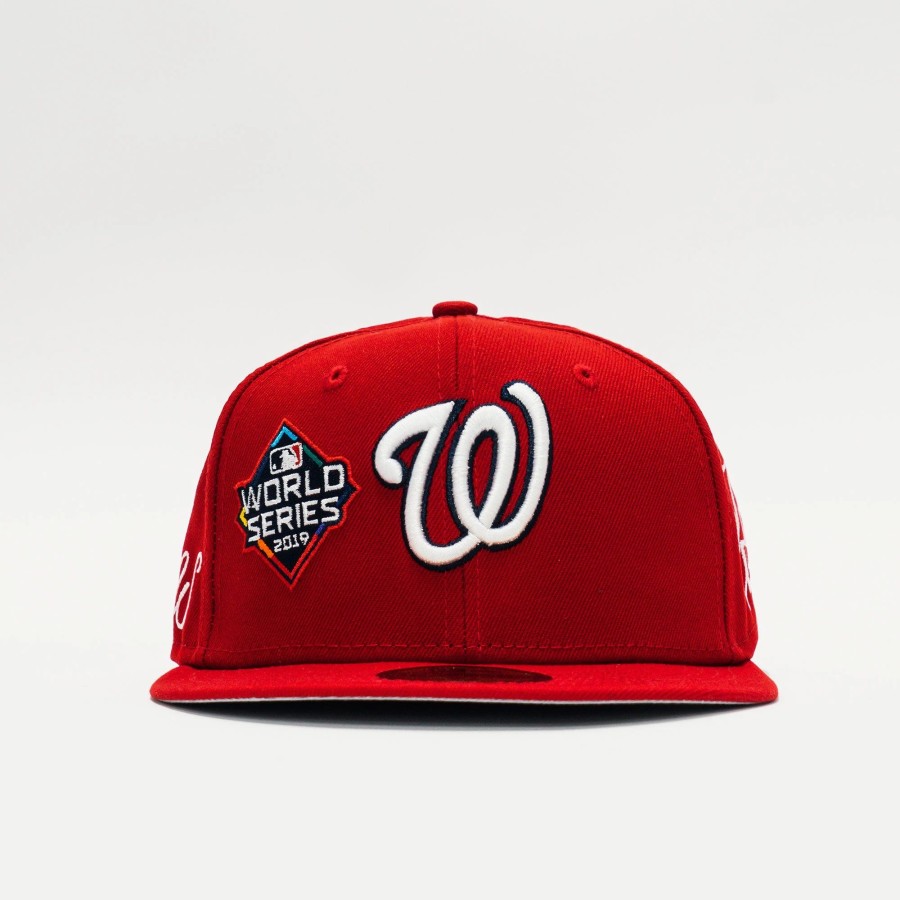 Fitted | * New Era Mlb Washington Nationals World Series History 59Fifty Fitted Red