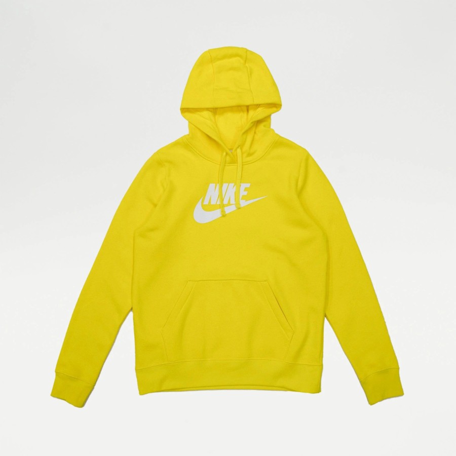 Tops | * Nike Club Fleece Pullover Hoodie Opti Yellow