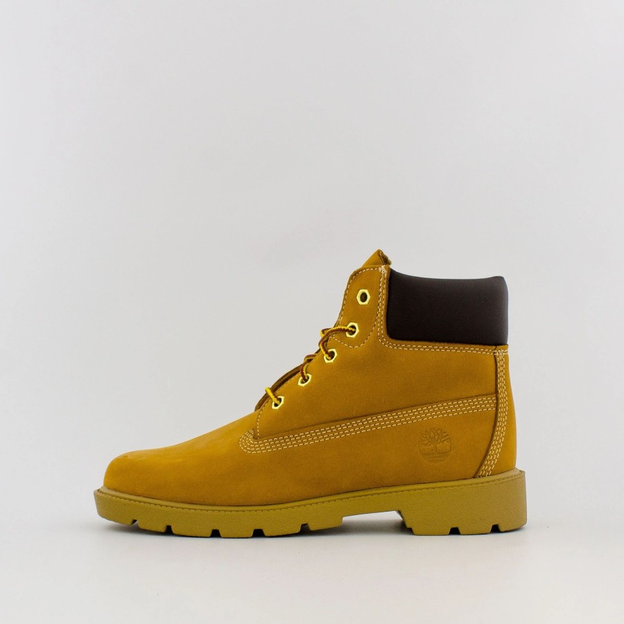 Lil' Kids | * Timberland Classic 6-Inch Boot (Lil' Kids) Wheat Nubuck