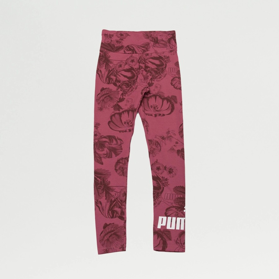 Bottoms | * Puma Frozen Flower Leggings Dusty Orchid