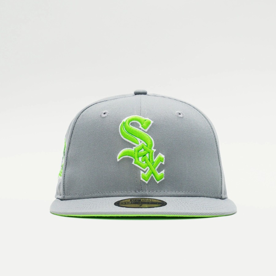 Fitted | * New Era Mlb Chicago White Sox 59Fifty Fitted Grey/Neon Green