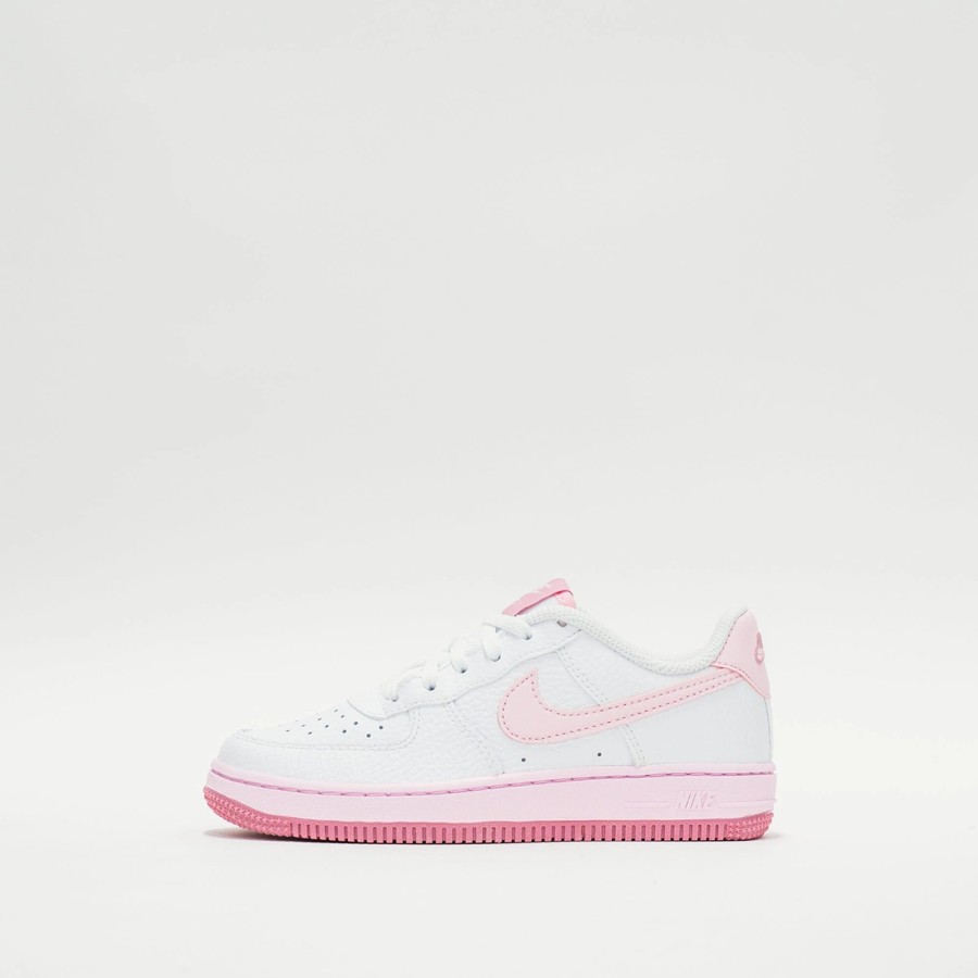 Lil' Kids | * Nike Force 1 (Lil' Kids) White/Pink Foam