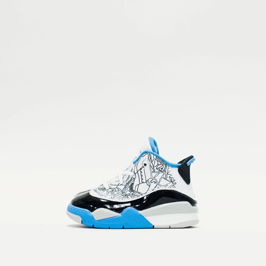 Infant / Toddler | * Jordan Dub Zero (Infant/Toddler) White/University Blue-Black