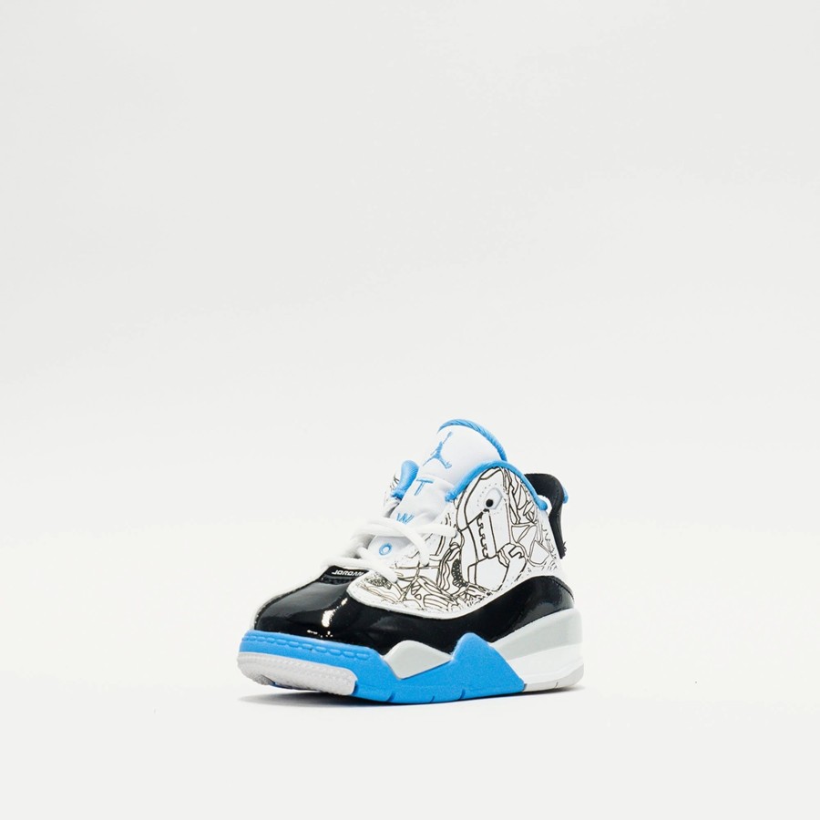 Infant / Toddler | * Jordan Dub Zero (Infant/Toddler) White/University Blue-Black