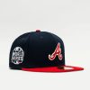 Fitted | * New Era Mlb Atlanta Braves Letterman Fitted 59Fifty Fitted Navy