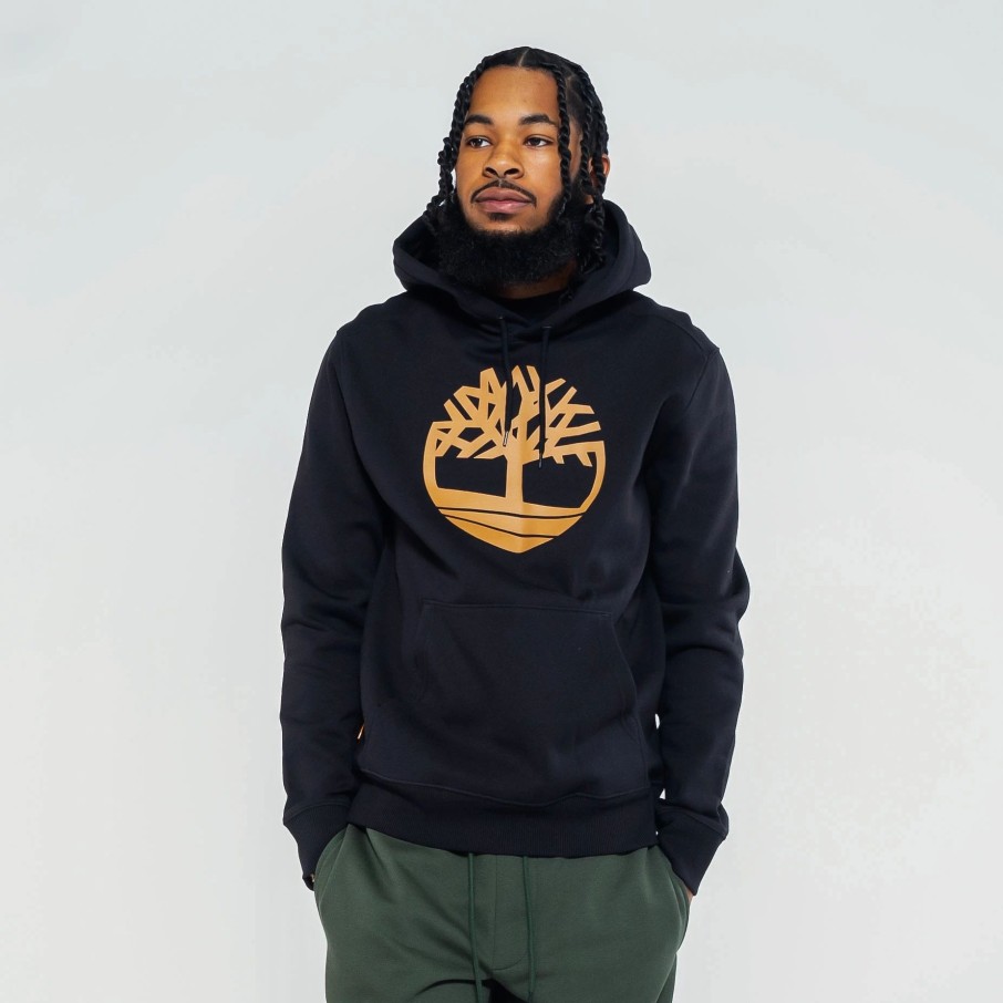 Hoodies | * Timberland Classic Tree Logo Pullover Hoodie Black