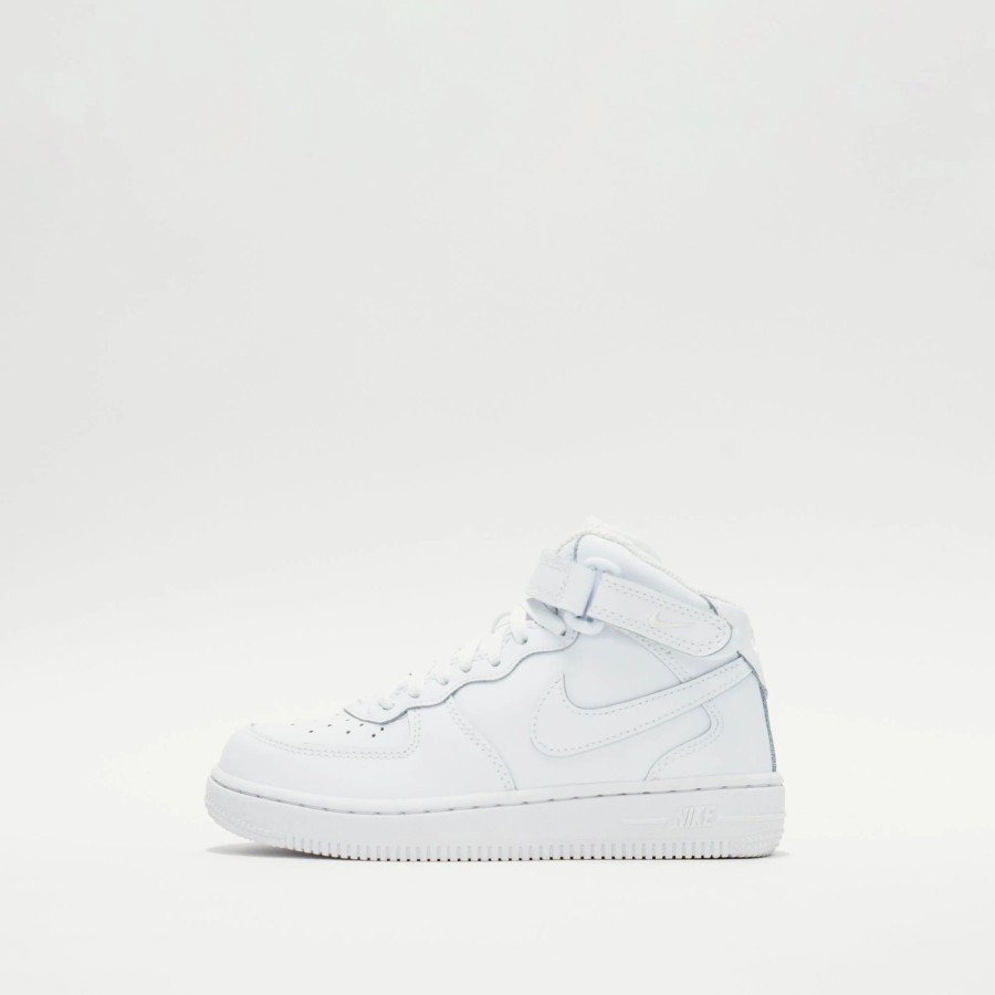 Lil' Kids | * Nike Force 1 Mid (Lil' Kids) White