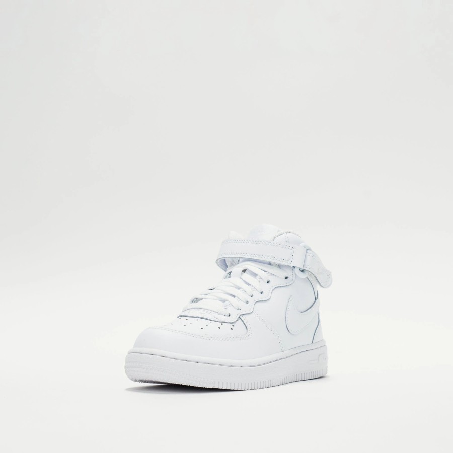 Lil' Kids | * Nike Force 1 Mid (Lil' Kids) White