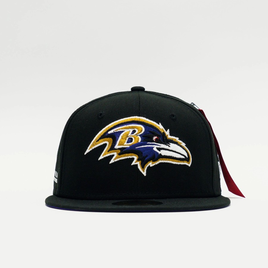 Fitted | * New Era X Alpha Industries Nfl Baltimore Ravens 59Fifty Fitted Black