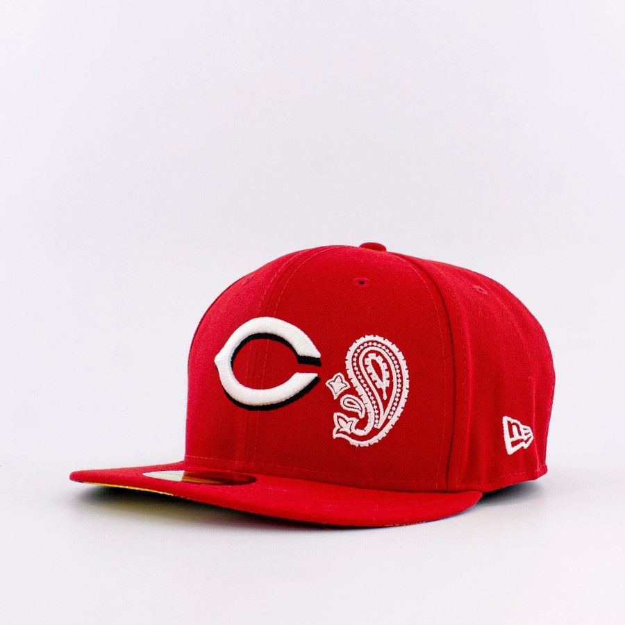 Fitted | * New Era Mlb Cincinnati S Patchwork Undervisor 59Fifty Fitted Red