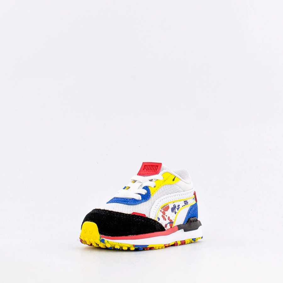 Infant / Toddler | * Puma City Rider Splash Ac (Infant/Toddler) Puma White/Dandelion