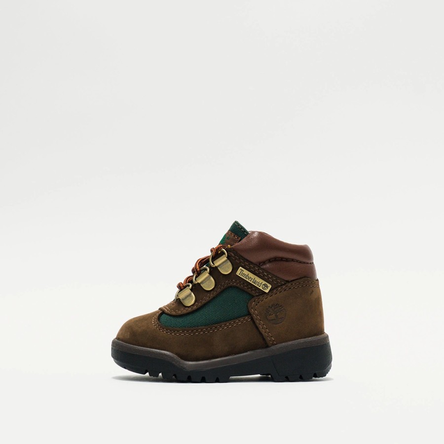 Infant / Toddler | * Timberland Field Boot (Infant/Toddler) Brown/Dark Olive