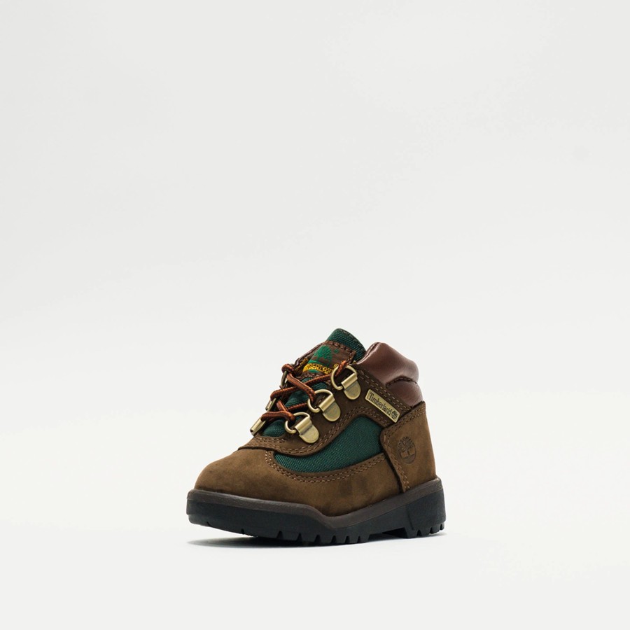 Infant / Toddler | * Timberland Field Boot (Infant/Toddler) Brown/Dark Olive