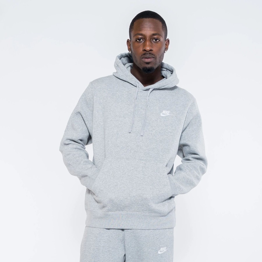 Hoodies | * Nike Sportswear Club Fleece Pullover Hoodie Grey