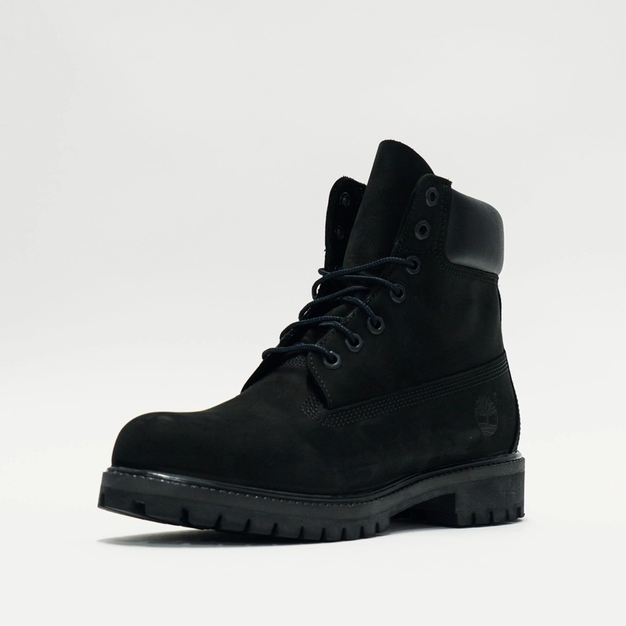 Boots | * Timberland Premium 6-Inch Waterproof Boot Black Nubuck