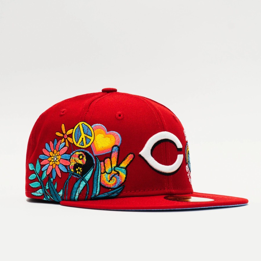 Fitted | * New Era Mlb Cincinnati S Groovy 59Fifty Fitted Red