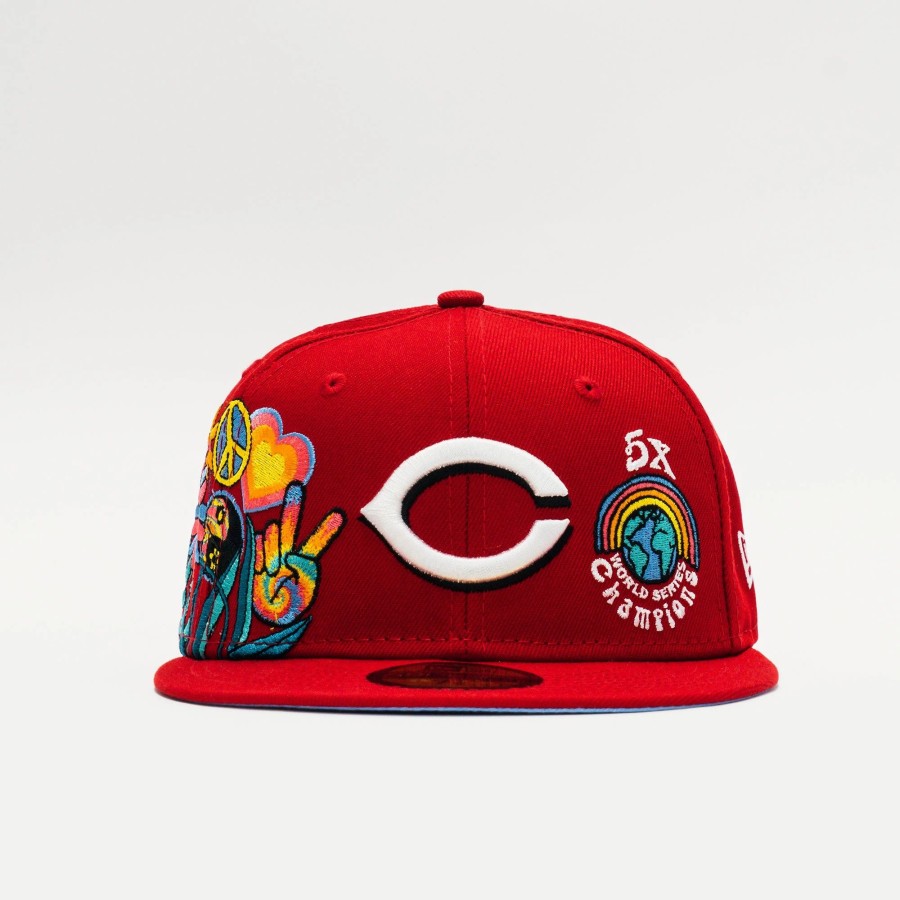 Fitted | * New Era Mlb Cincinnati S Groovy 59Fifty Fitted Red