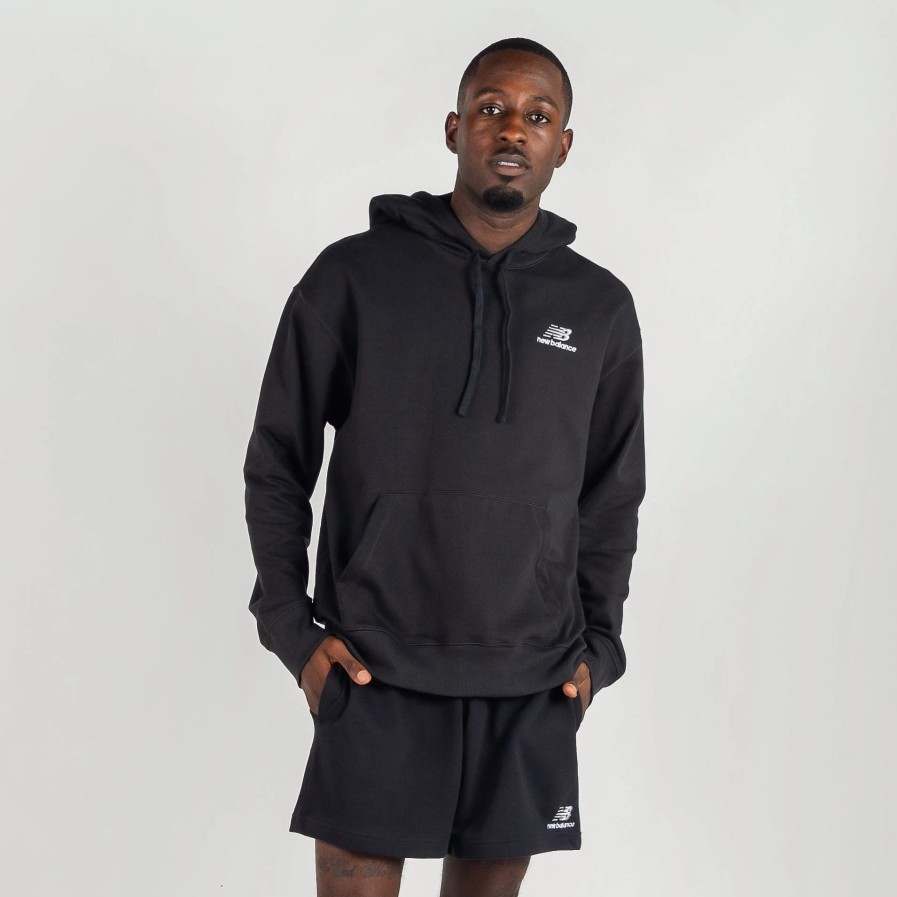 Hoodies | * New Balance Uni-Ssentials French Terry Hoodie Black