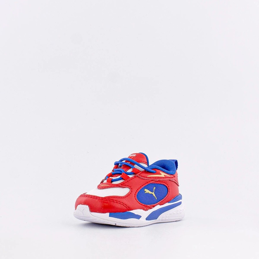 Infant / Toddler | * Puma Rs-Fast Rwb Ac (Infant/Toddler) White/Red/Strong Blue