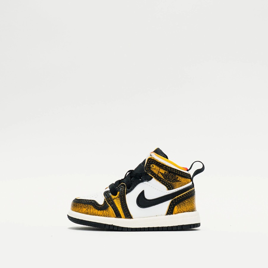 Infant / Toddler | * Jordan 1 Mid Se (Infant/Toddler) Black/Taxi-White-Sail