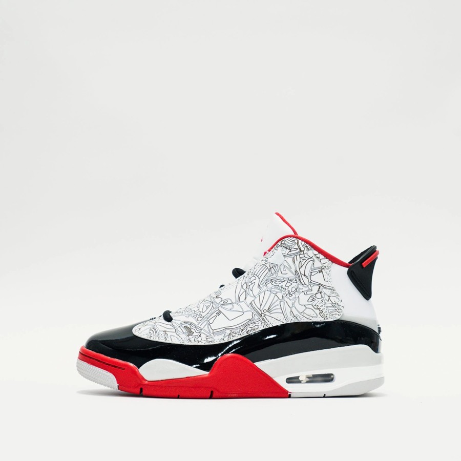 Big Kids | * Jordan Dub Zero (Big Kids) White/True Red