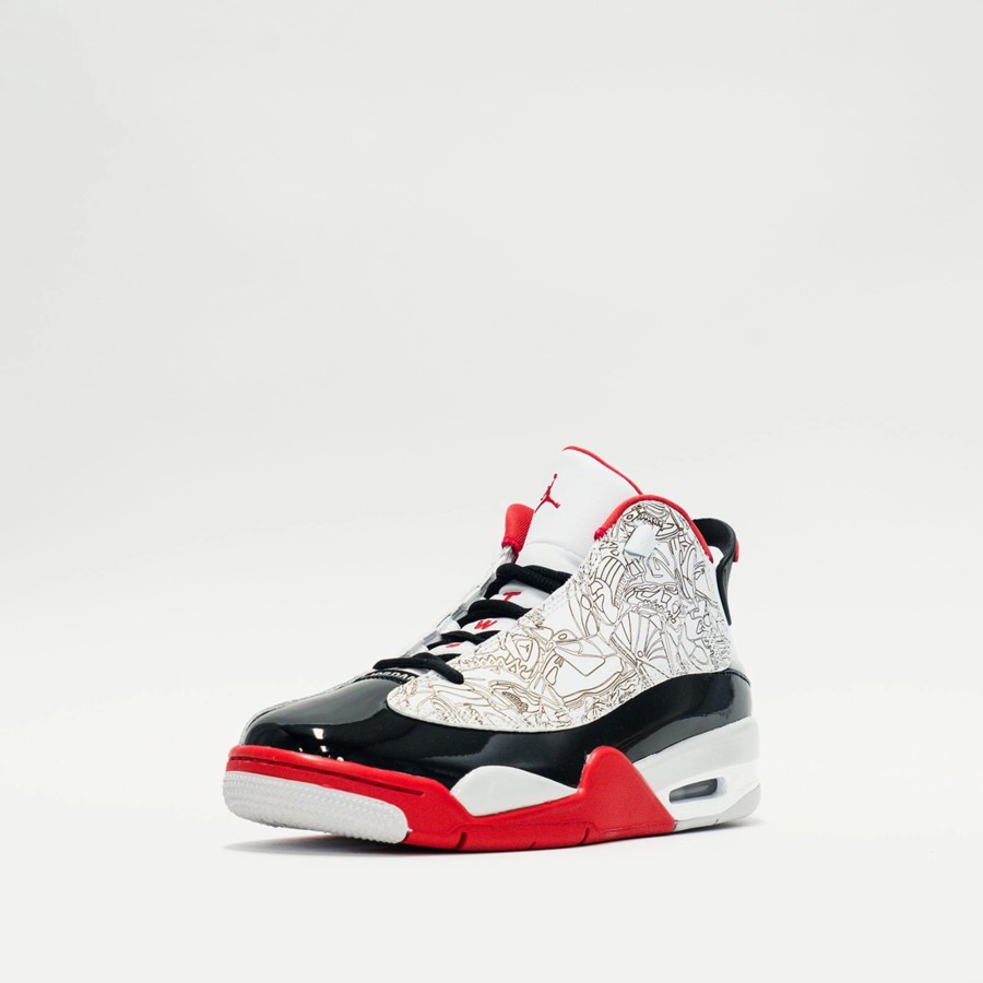 Big Kids | * Jordan Dub Zero (Big Kids) White/True Red