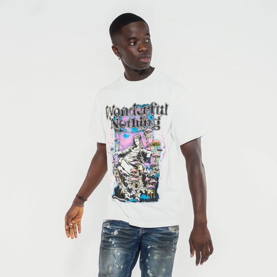 Tees | * Rip N Repair Wonderful Nothing Tee Off White