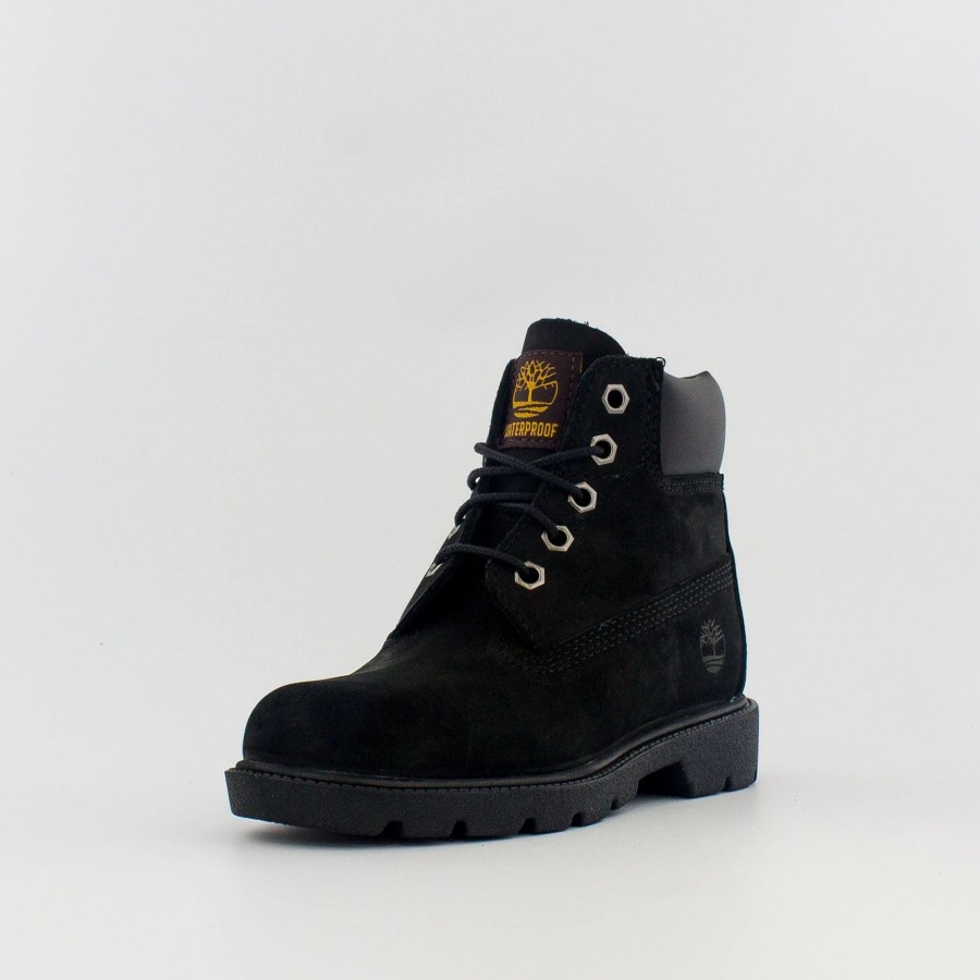 Lil' Kids | * Timberland Classic 6-Inch Boot (Lil' Kids) Black Nubuck