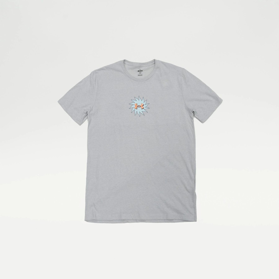 Tees | * Under Armour Shine Logo Tee Halo Gray Light Heather