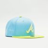 Snapback | * New Era Mlb Atlants Braves Spring Two Tone 9Fifty Snapback Light Blue/Neon Green