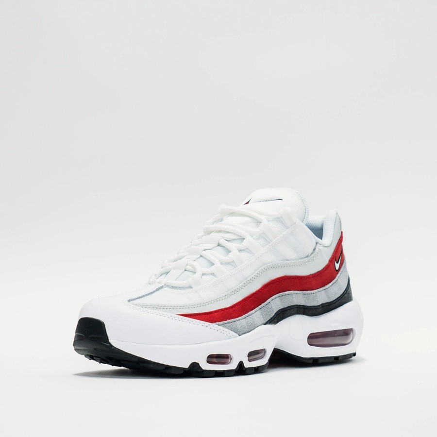 Sneakers | * Nike Air Max 95 White/Varsity Red/Particle Grey