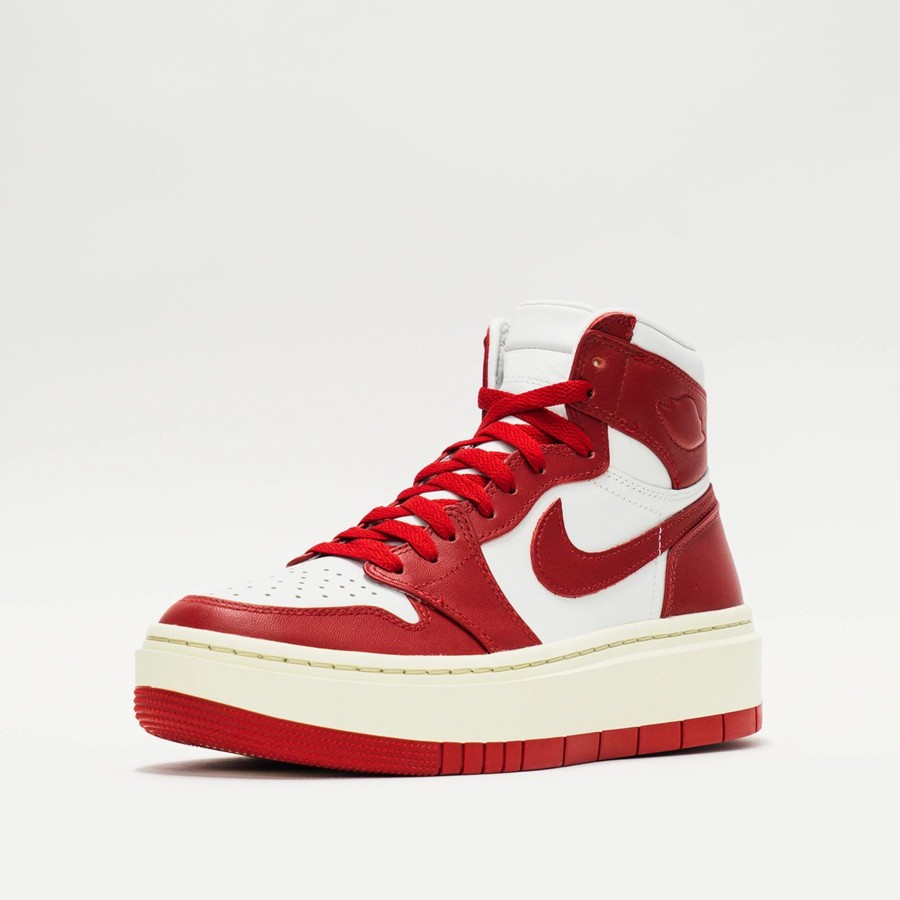 Sneakers | * Jordan 1 Elevate High (W) Summit White/Coconut Milk/Varsity Red