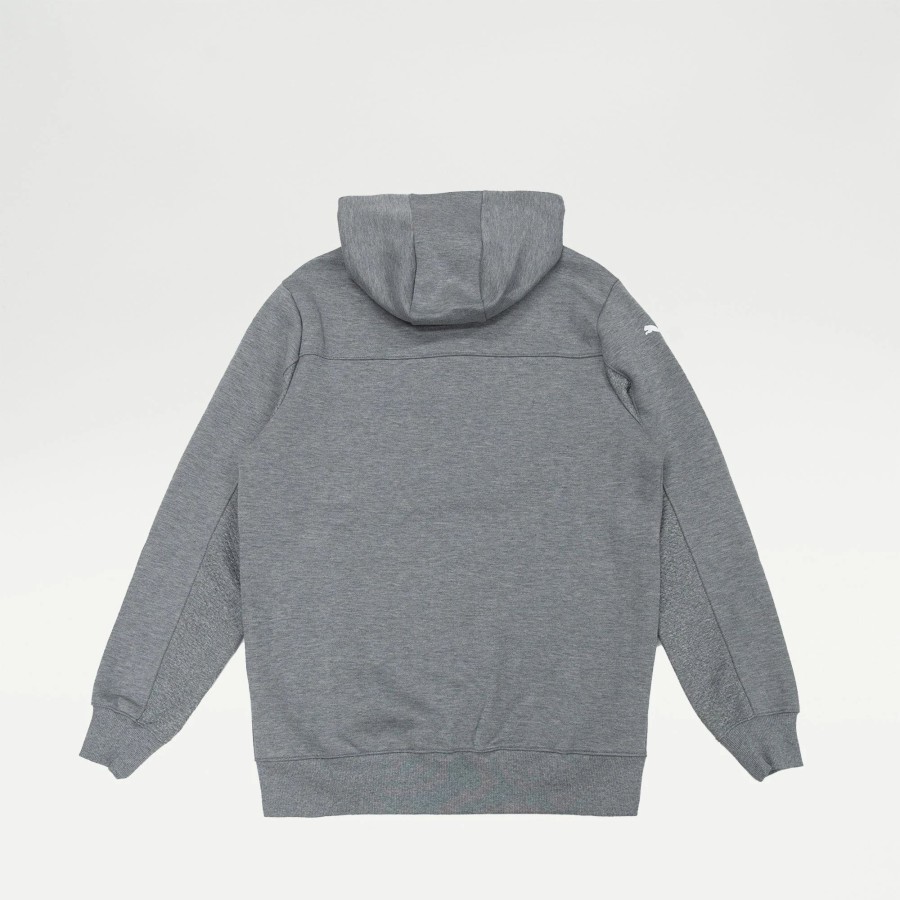 Hoodies | * Puma Bmw M Motorsport Full-Zip Hoodie Medium Gray Heather