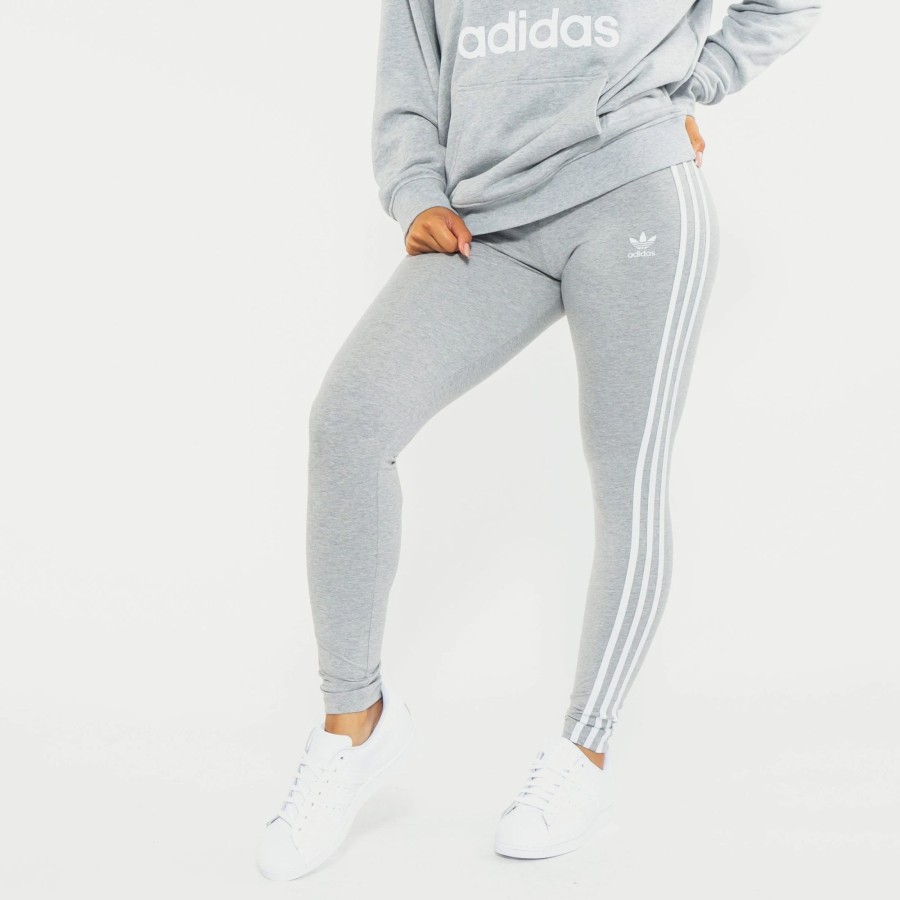 Bottoms | * Adidas Adicolor Classics 3-Stripes Tights Medium Heather Grey