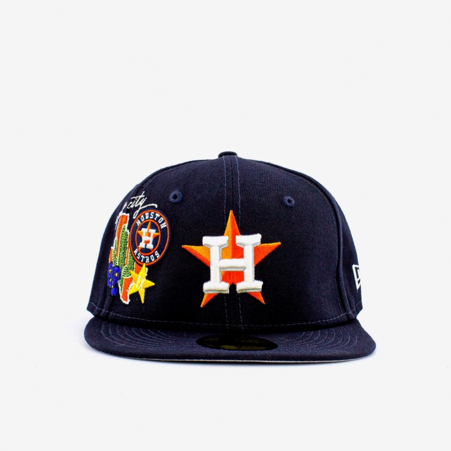 Fitted | * New Era Mlb Houston Astros City Cluster 59Fifty Fitted Blue