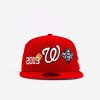 Fitted | * New Era Mlb Washington Nationals 2019 World Series Champions Ring 59Fifty Fitted Red